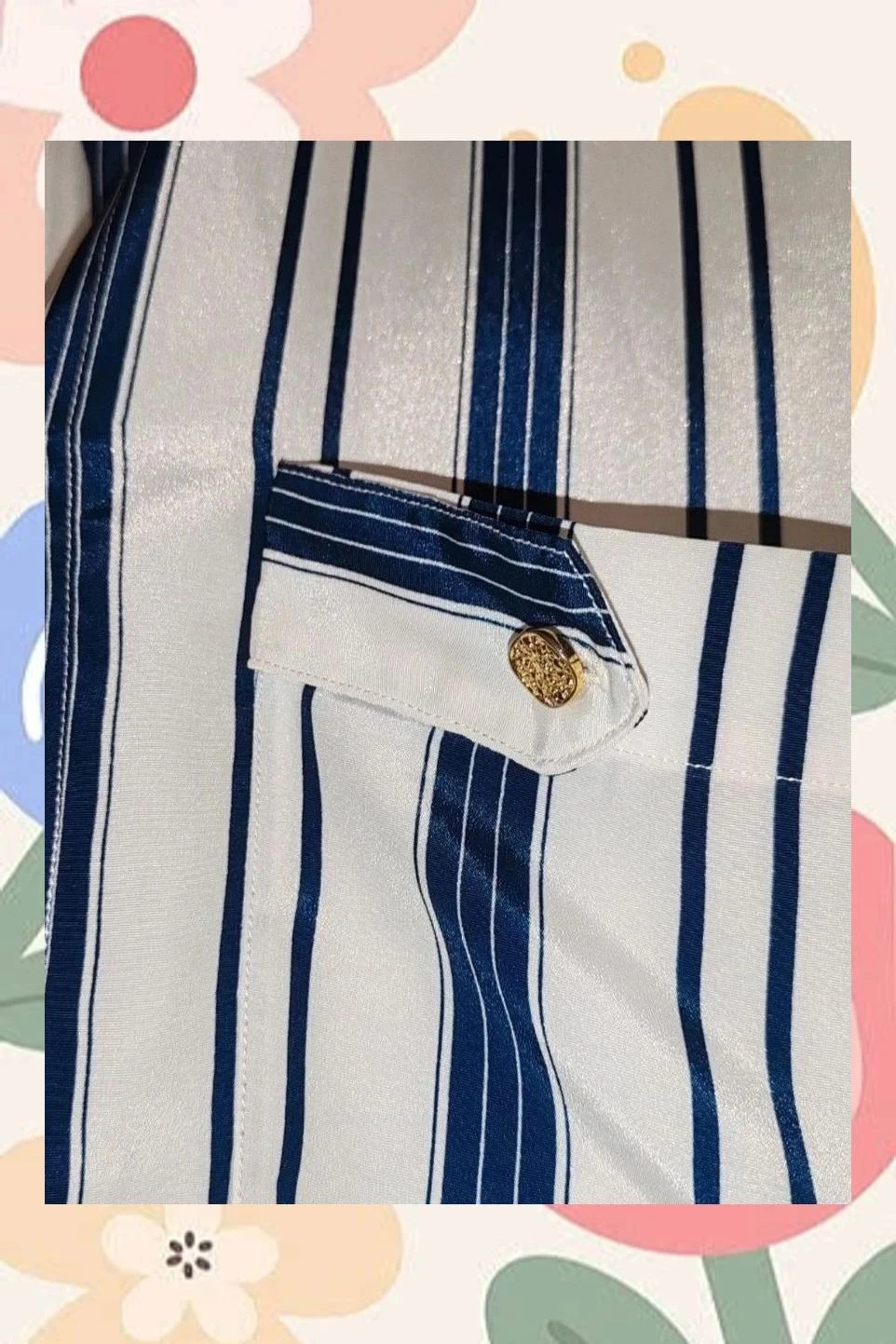 Bonita camisa de mujer a rayas – photo 3